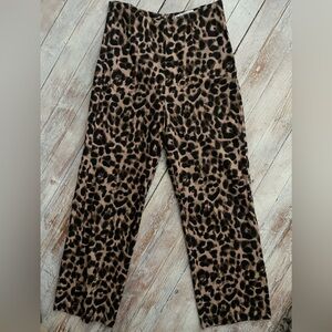 Reformation Leopard Print Pants